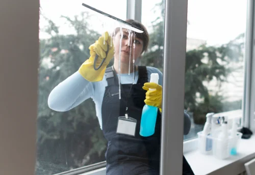 Nettoyage de vitres intérieures et extérieures à Grugny
